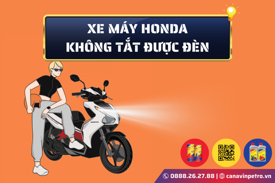 Vì sao xe máy Honda đời mới không tắt được đèn?